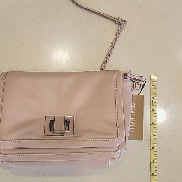 Steve Madden Blush Pink B Trixy Crossbody Bag Purse - Picture 13 of 13